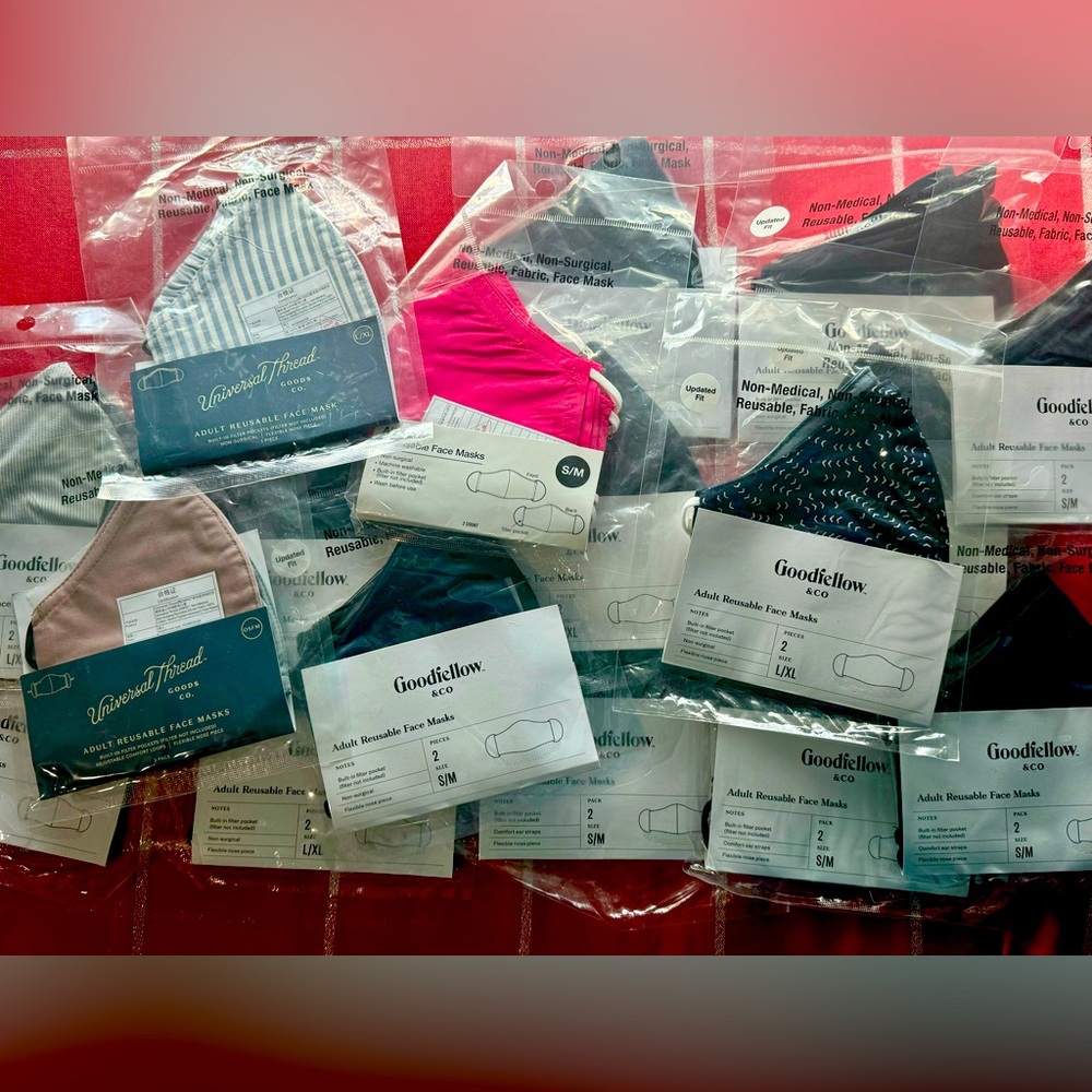 34 Face Masks